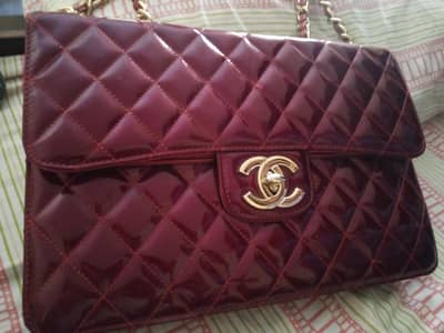 Cherry red bag