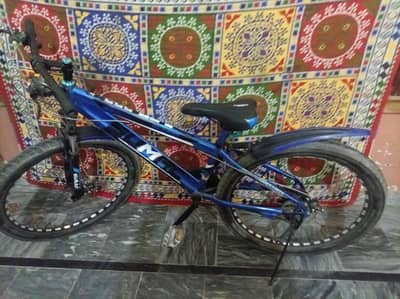 Mountain gear cycle with 7 speed gear