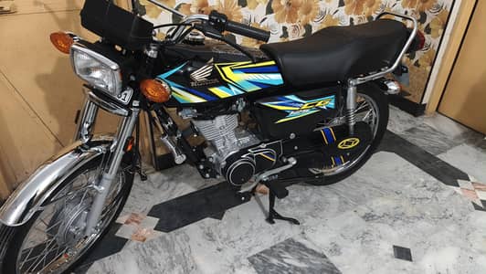 Honda 125. . . 2026 New Number lga hy 1400KM. . .