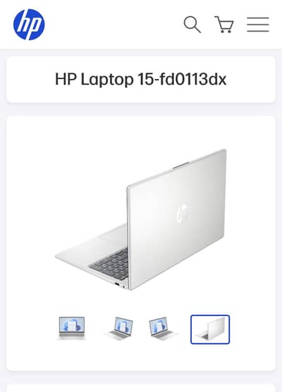 HP Laptop 15-fd0113dx , Brand New