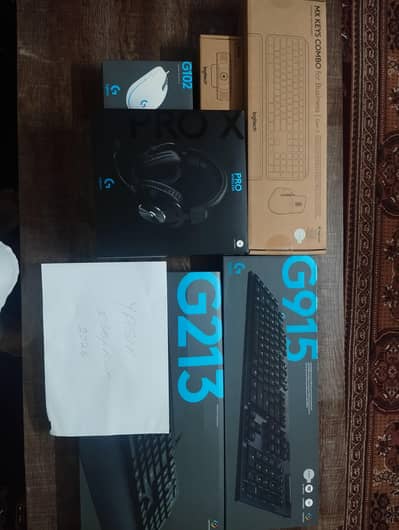 Logitech Gaming & Office Gear - Keyboards, Mouse, Camera, Headphone