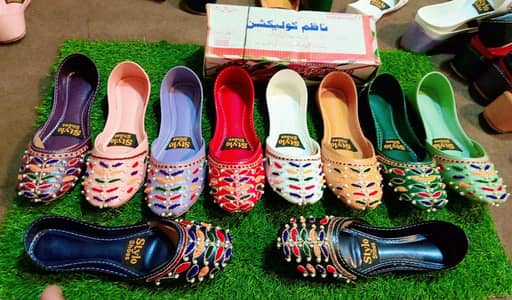 Premium Ladies Khussa Collection – Handcrafted Traditional Elegance