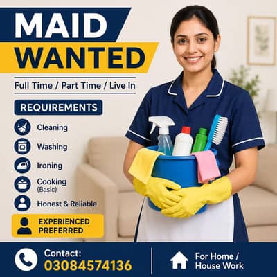 Need polished maid