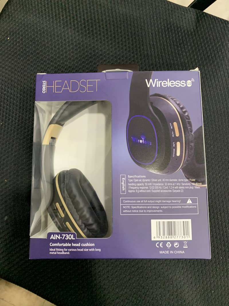 STEREO WIRELESS HEADSET 1