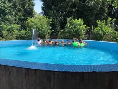 Farm house for rent with swimming pool on badian road