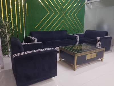6 seater sofa set available
