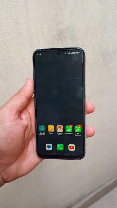 Honor x6C 6+6 128 with 5 month waranty luch condition 10/10