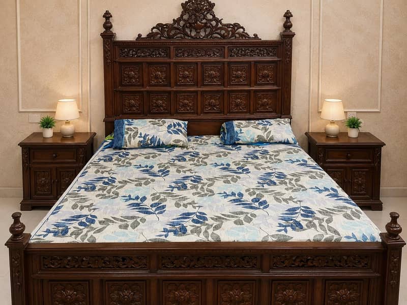 bed set with dressing 0
