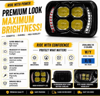 Motorbike Headlight led fog light