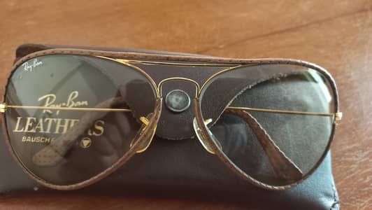 Rayban BL ostrich Leather