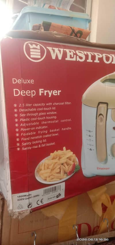 deep fryer urgently sale