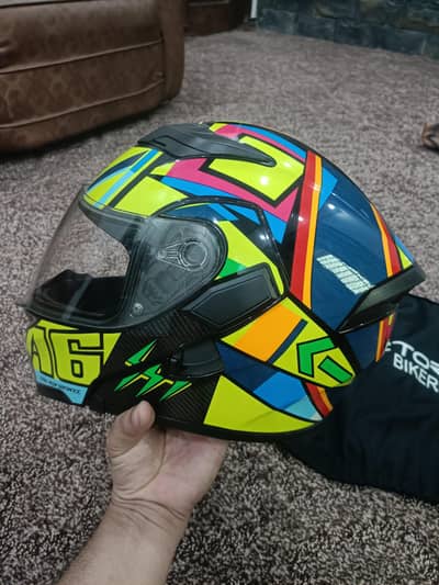 HELMET VECTOR VT-254 FLIPUP - DOUBLE VISOR - DOT APPROVED