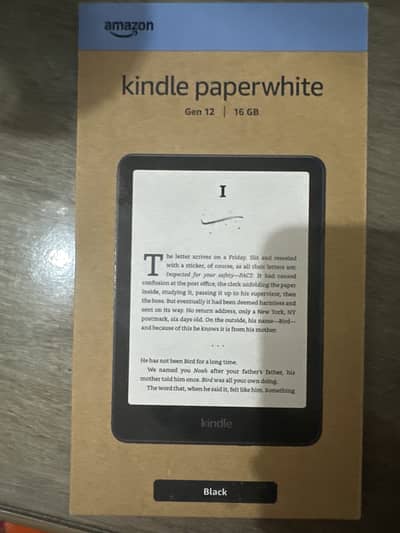 Kindle paperwhite gen 12/ 16GB black