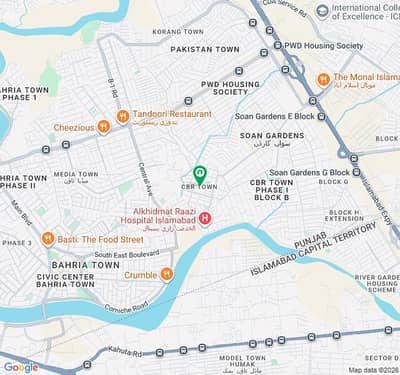 Buy A 11.5 Marla Residential Plot For Sale In CBR Town Phase 1 - Block C