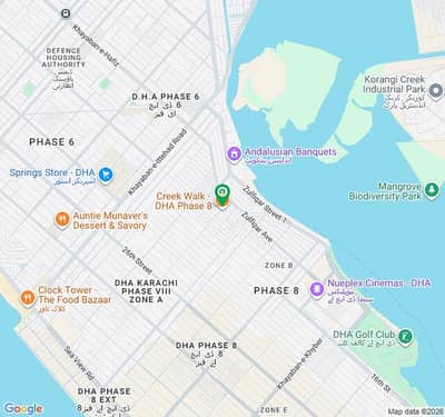 100 Square Yards Next To Corner Commercial Plot On Prime Location Of Zulfiqar Commercial Street 3 Near To Creek Walk Is Available For Sale