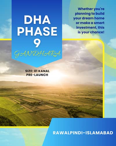 01 Kanal Transferable Plot File in DHA Gandhara Phase 9, Rawalpindi, Islamabad