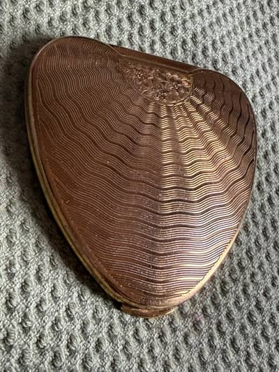 Antique Compact Mirror