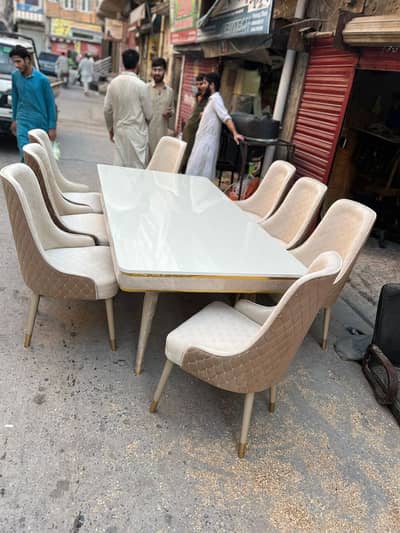 Dining Table / Dining Set / 8 Seater Dining Table / Wooden Table