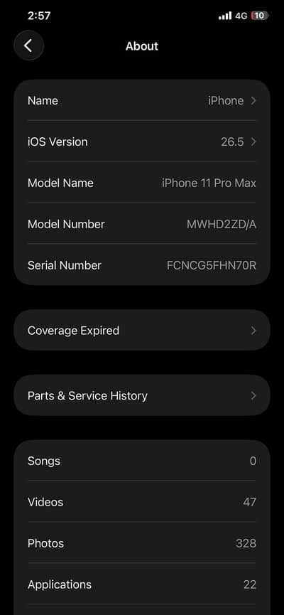 Apple iPhone 11 Pro Max