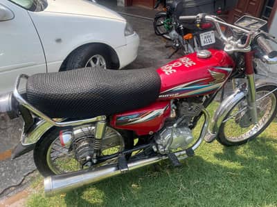 Honda CG 125 2016 Model For Sell | 10/9.5 Condition |  All Work Done