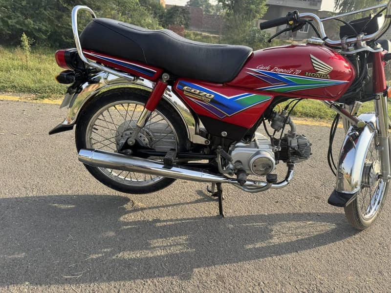 ہونڈا سی ڈی 70 بائک 2