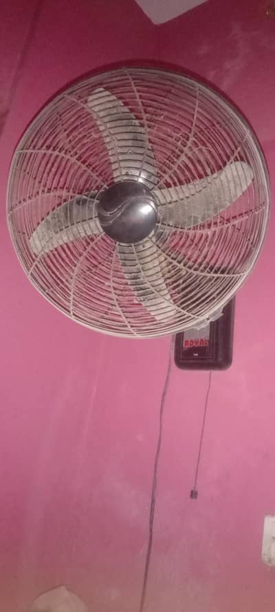royal bracket fan
