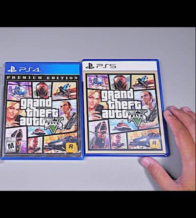 GTA 5 (ps4 n ps5 disks)