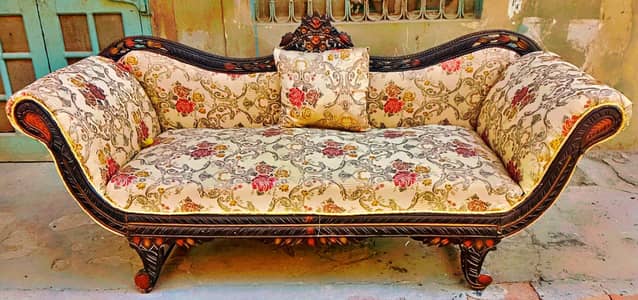 DEWAN SET || WOODEN DEWAN || DEWAN SOFA || SOLID DEWAN