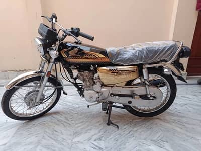 Honda CG 125 Gold Edition | Model 2025 | Honda Bike 125 Only 800 KM