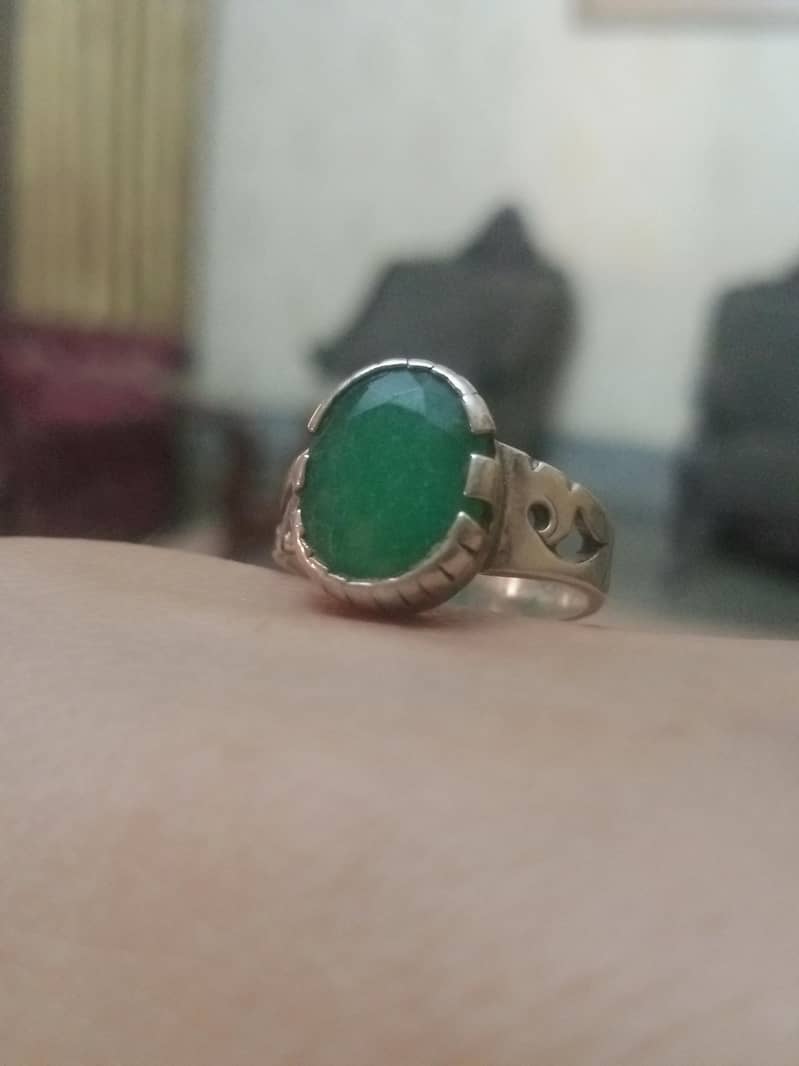 zamurd Ring Emerald Ring 2