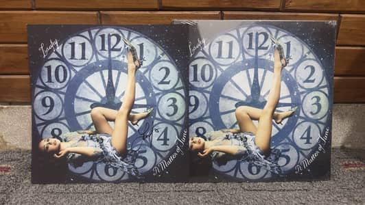 Laufey A Matter of Time Blue Vinyl + Signed Art Card (Sealed)