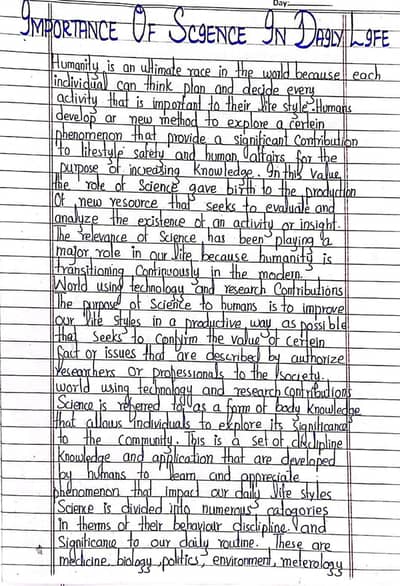 Handwritten Assignment Writing Service