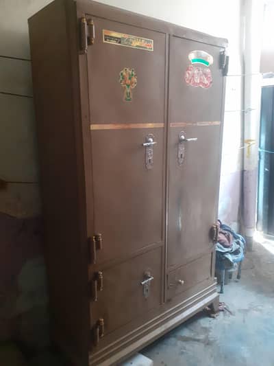 iron almari (cupboard)