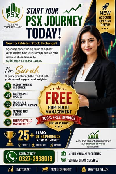 Pakistan Stock Exchange Account Open Krwaye