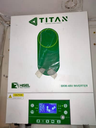 Titan / HiSEL 6kW Hybrid Solar Inverter | 10/10 condition | Urgnt sale