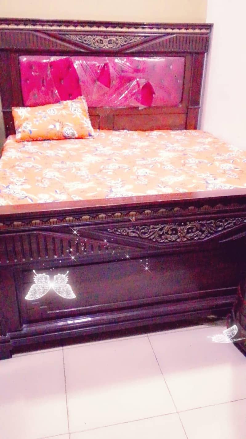 Bed with matrss 1