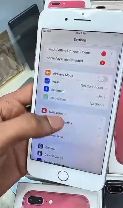 Apple iPhone 8 plus 256gb go my Watsap Number 0324-3829803
