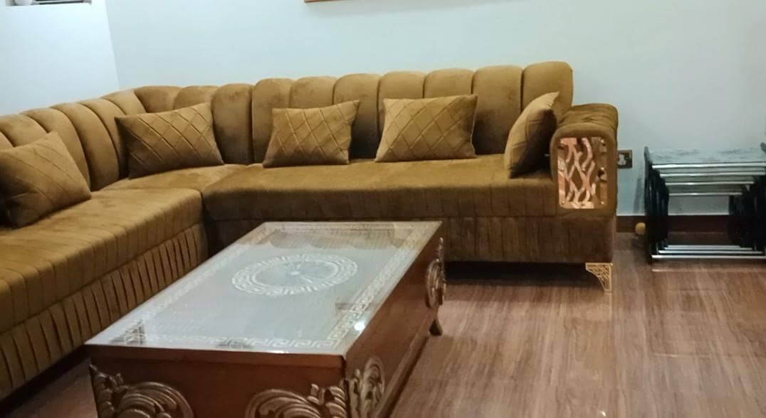 L shape sofa 1