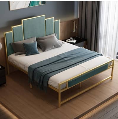 Double Bed//Iron double bed//Bed Set//iron Furniture//03092056793