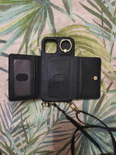iPhone 11 pro leather wallet cover imported