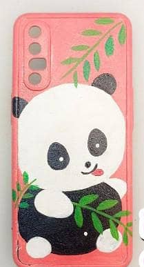 panda homemade mobile covers