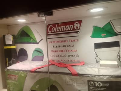Coleman Sundome 6 persons camping tent