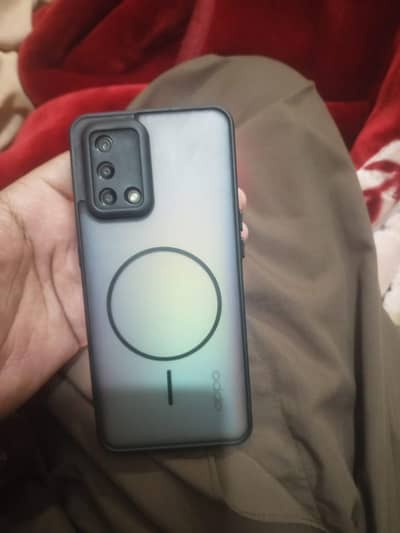 OPPO A95 sky blue colour 10by10 finger ok original panel with box