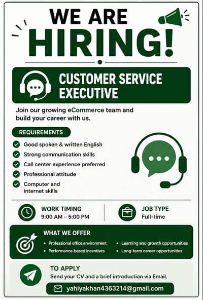 Customer Service & Operations Executive