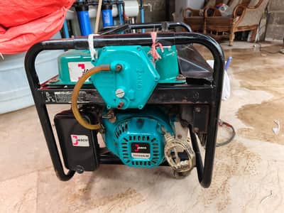 Jasco 3kVA Petrol & Gas Generator | Self Start | 8/10