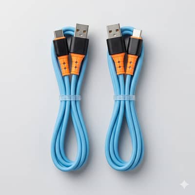 Buy 1 Get 1 Free - Premium Fast Charging USB-A to Type-C Cable -