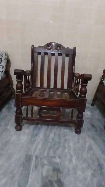 old sofa set 2 single sofa triple sofa