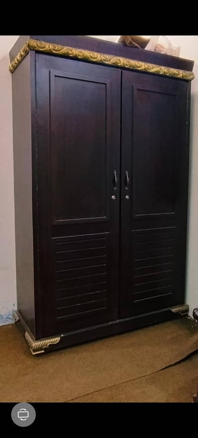 Solid Wooden Wardrobe (Almari) for Sale – Excellent Condition