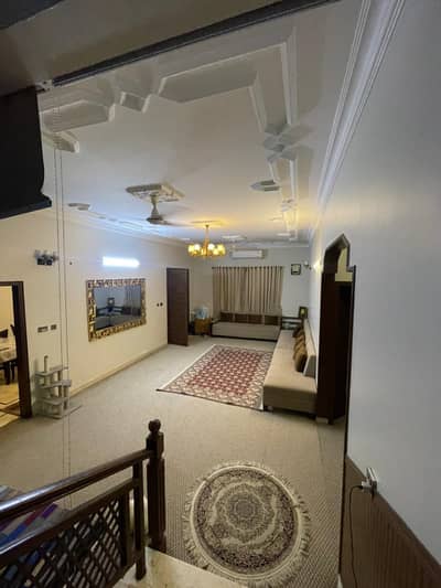 Furnished 400 sq yards house with 25kv solar