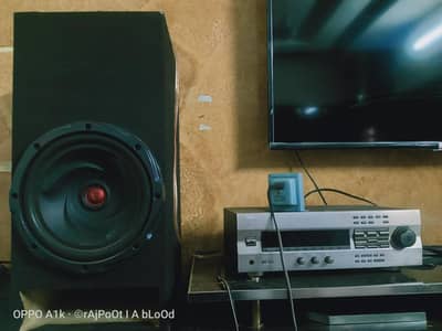 Subwoofer with Amplifier.